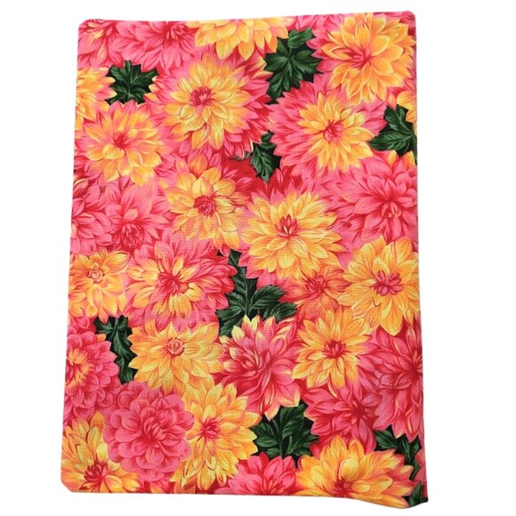 Timeless Treasures Vintage Cotton Fabric - Floral Pattern FLEUR-C - 1.03 Yards - Picture 1 of 5